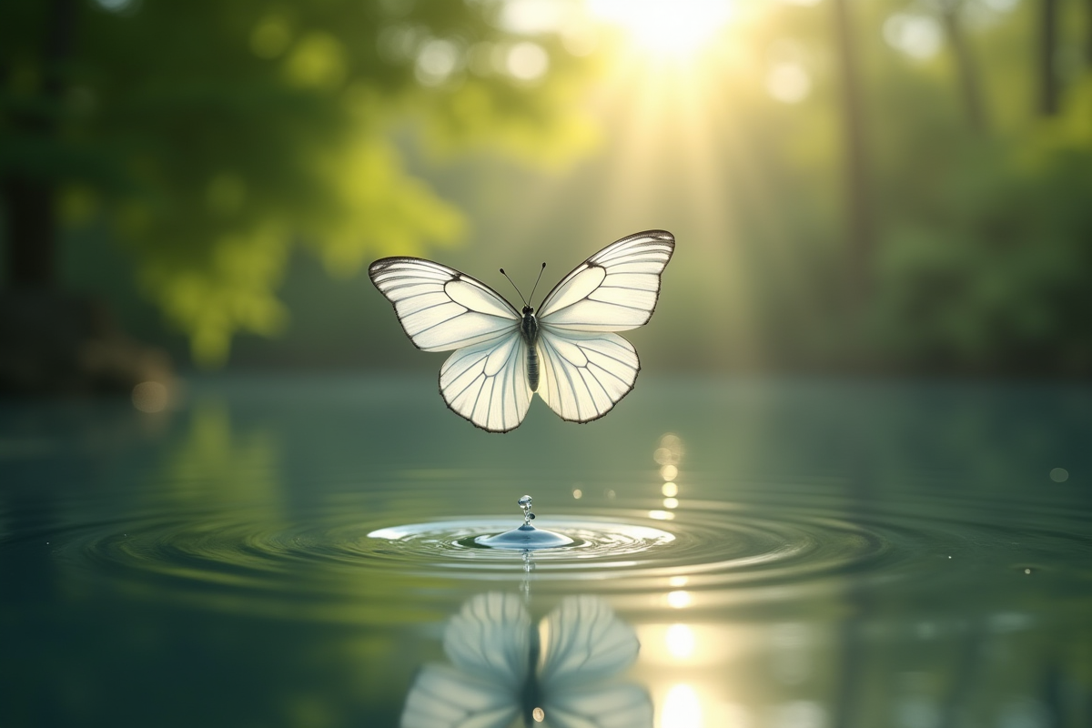 papillon blanc