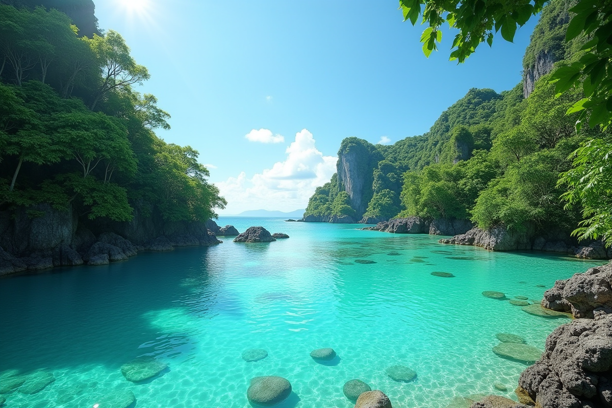 piscine lagon